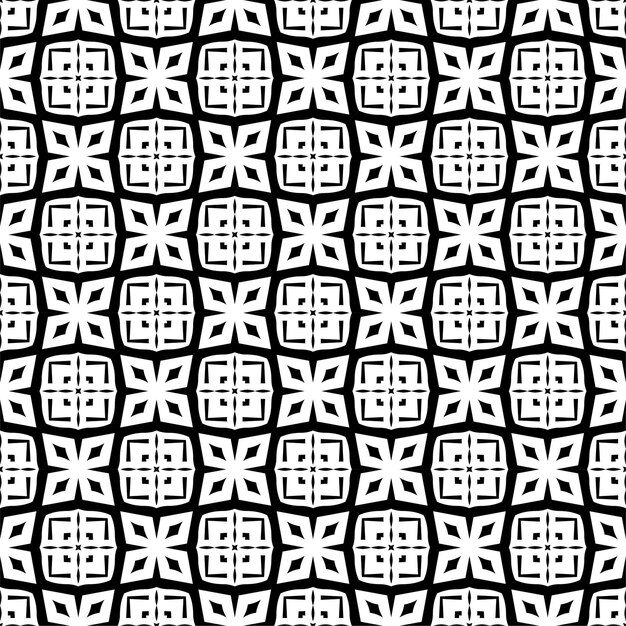 black and white decorative pattern design with minimalist abstract style