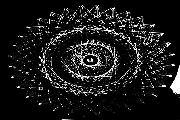 black and white designed texture