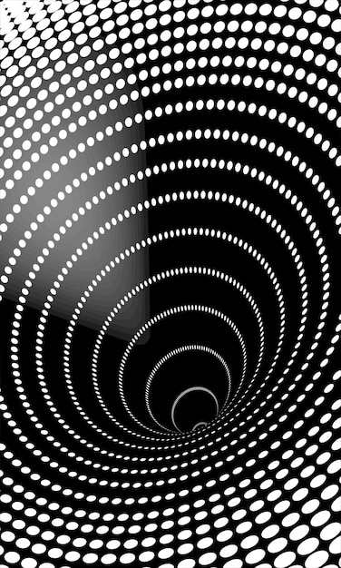 Black and white illusion artBackground