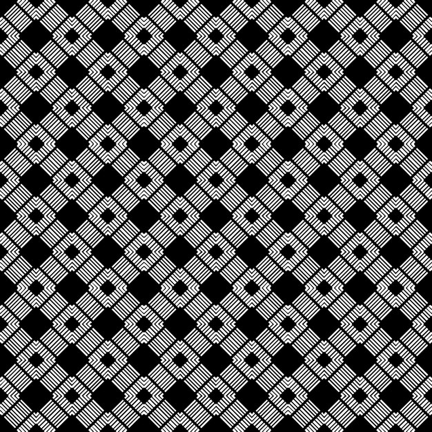 black and white seamless abstract pattern background and backdrop grayscale ornamental design mosaic ornaments vector graphic illustration eps10
