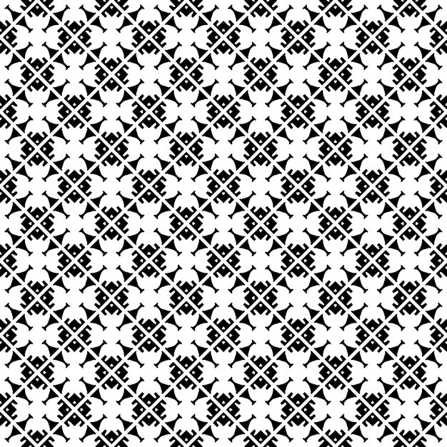 black and white seamless abstract pattern background and backdrop grayscale ornamental design mosaic ornaments vector graphic illustration eps10