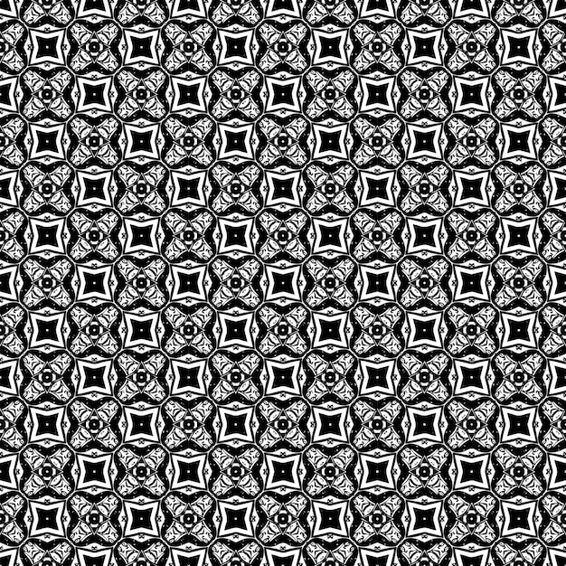 black and white seamless abstract pattern. background and backdrop. grayscale ornamental design.