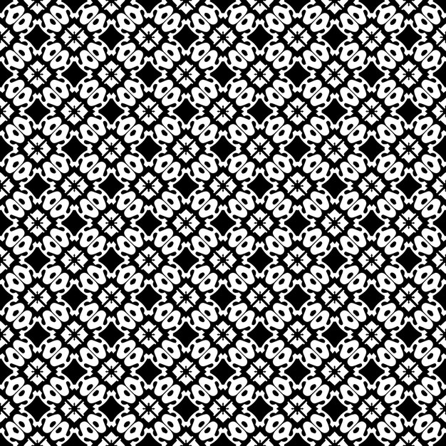 black and white seamless abstract pattern background and backdrop grayscale ornamental design