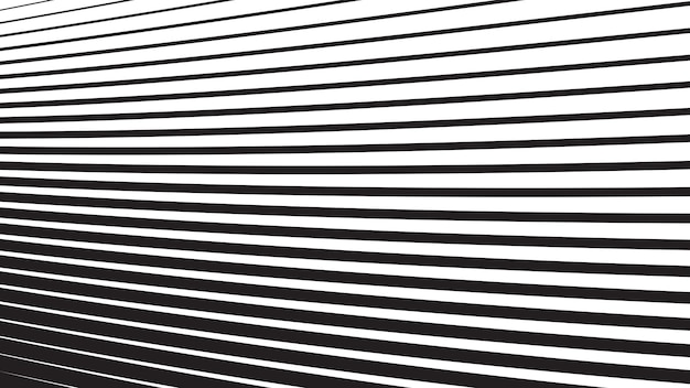 black and white stripes with curve abstract background for presentation or backdrop