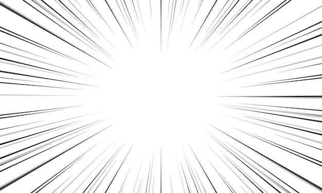 Black and White Sun Rays pattern background Creative vector design