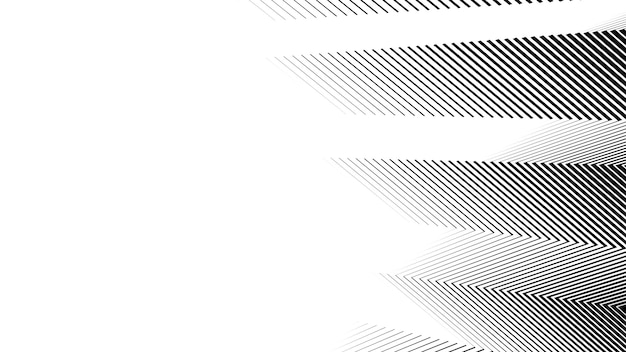 Black and white zig zag line pattern abstract background for backdrop or fabric style
