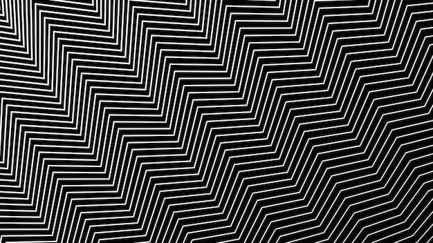 Black and white zig zag line pattern abstract background for backdrop or fabric style