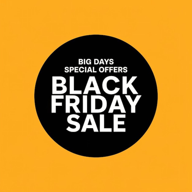Black Friday Label