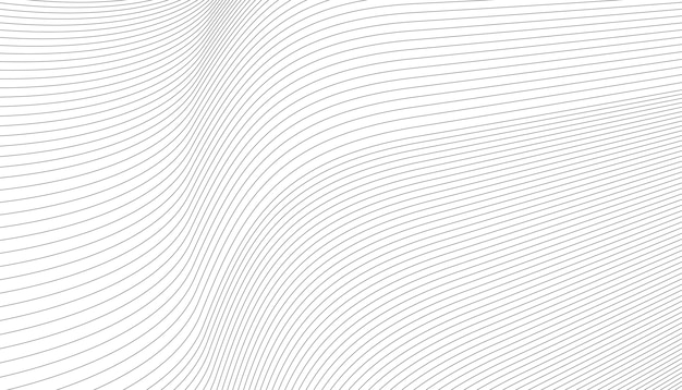 Black line pattern on a white background abstract background