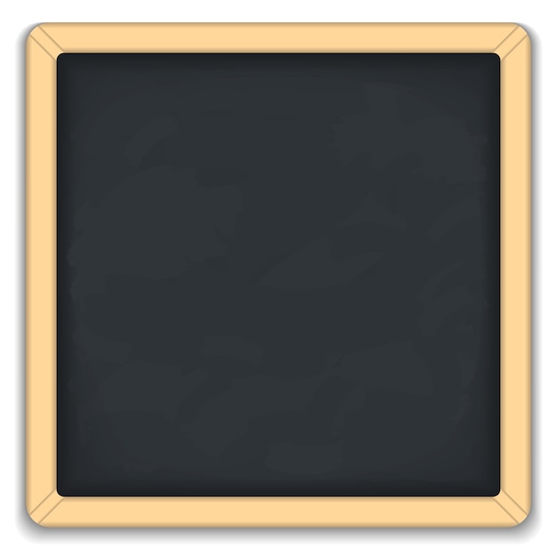 blackboard square icon, illustration