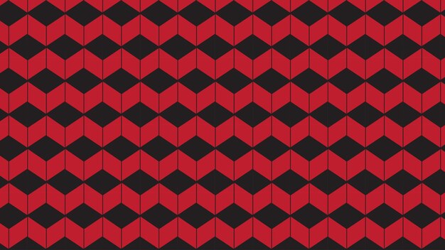 block shape black and red background