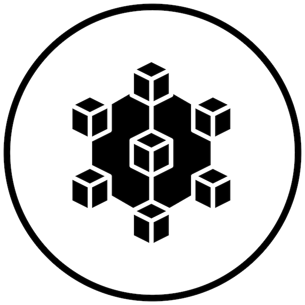 Blockchain Icon Style