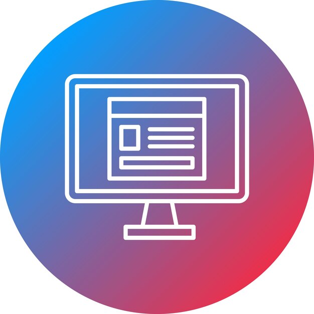 Blogging icon vector image Can be used for Digital Marketing