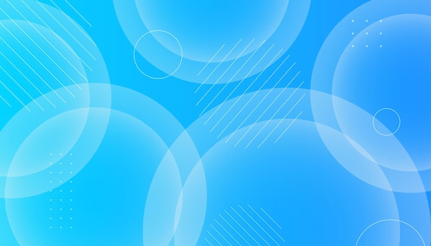 Blue abstract background blue gradations circle effect style modern background minimal geometric