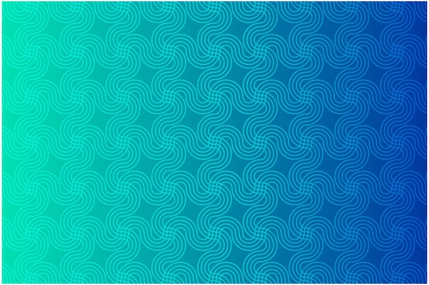 Blue Abstract from Round