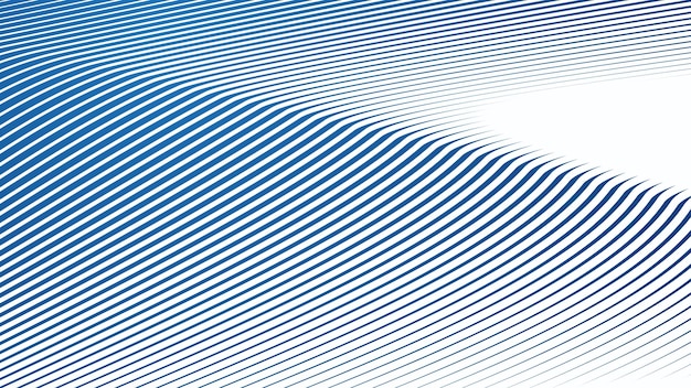 Blue abstract stripes line background vector image