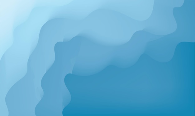 blue abstract vector wallpaper background template geometric effect watercolor template backdrop art