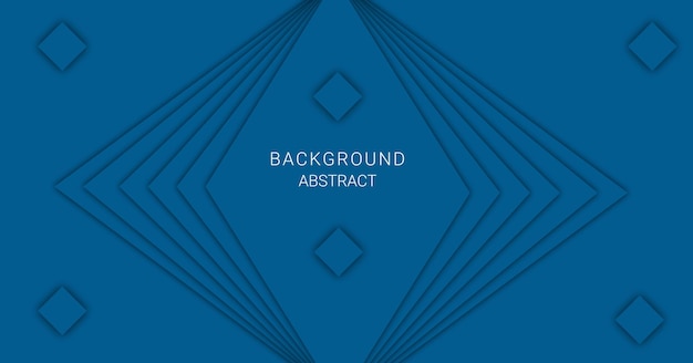 blue color paper cut background