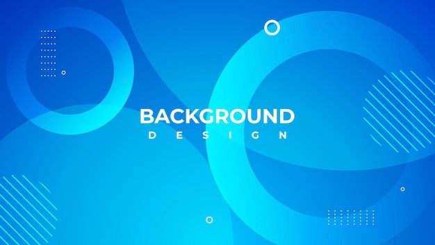 blue geometric background great for banner poster presentation web etc