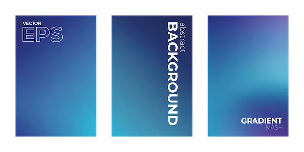 Blue Gradient Abstract Background for Designs