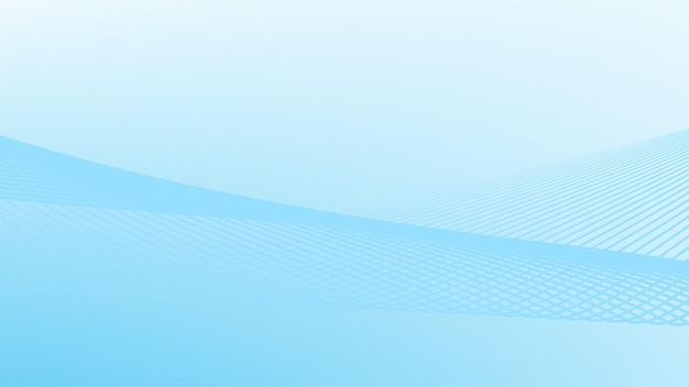 Blue gradient abstract background with curve line