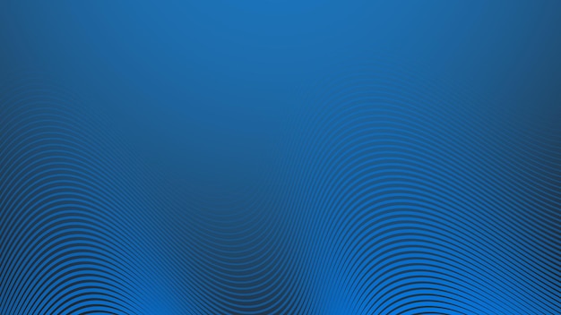 Blue gradient background with stripes curve line for backdrop or presentation