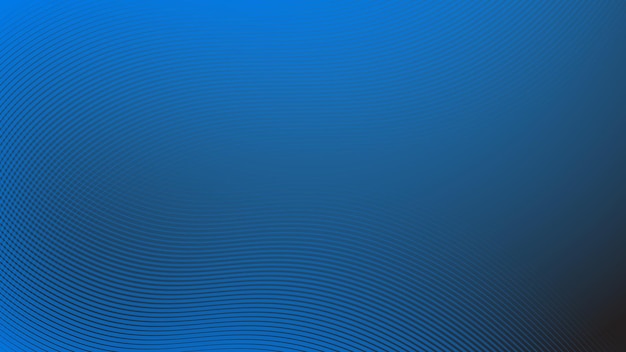 Blue gradient background with stripes curve line for backdrop or presentation
