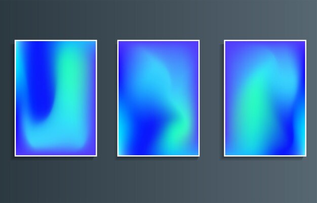 blue gradient color blurred background