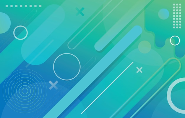 Blue Green Combo Background