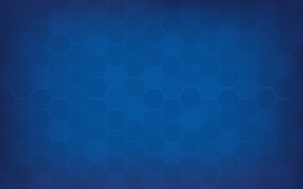 blue honeycomb abstract background.
