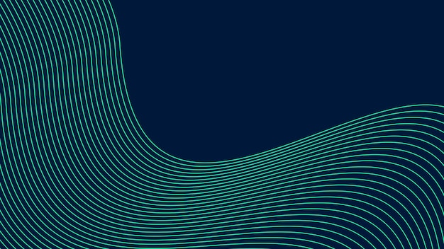 blue light curve lines abstract background vector image