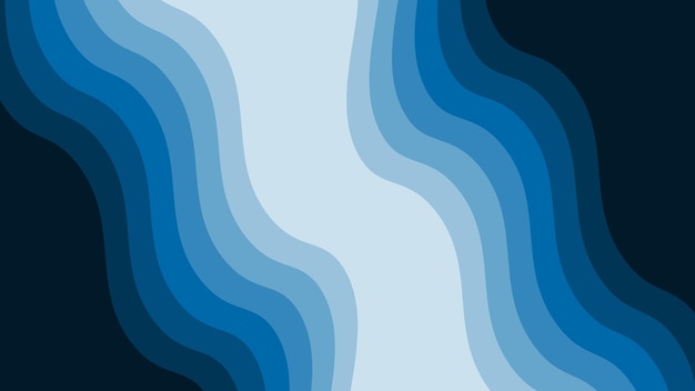blue paper cut abstract background vector image for backdrop or presentation