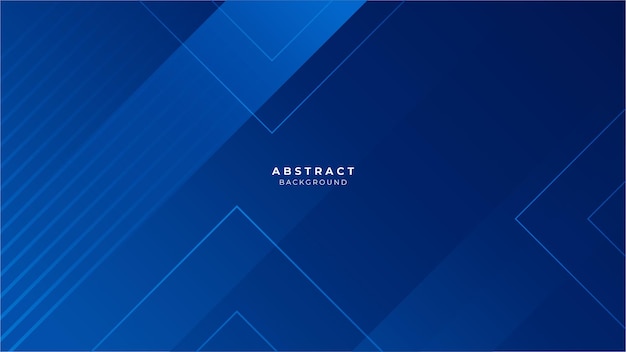 Blue shape abstract background Template for wallpaper banner presentation background