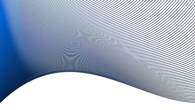 Blue stripes line wave abstract background for backdrop or presentation