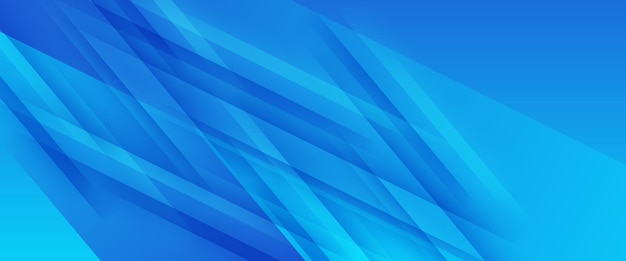 Blue vector abstract geometrical shape modern banner For website banners brochure posters flyer card and cover
