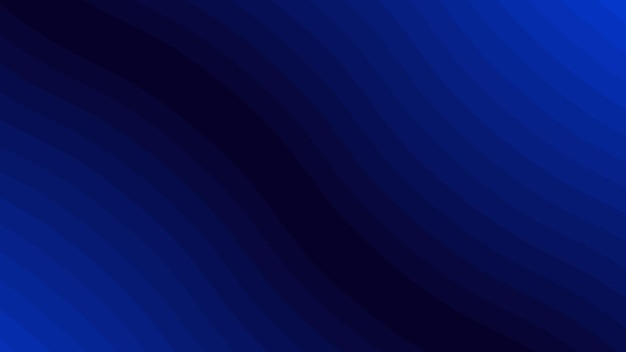 Blue wave abstract background with gradient for backdrop or presentation