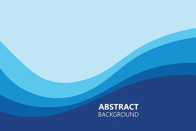 Blue wave Baground Wallpaper pattern vector