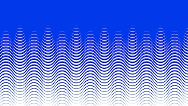 Blue wave line pattern abstract background for backdrop or presentation