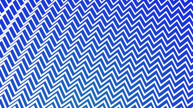 Blue white zig zag pattern abstract vector background