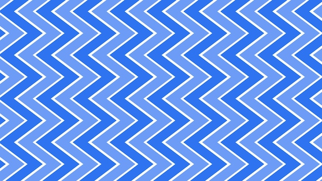 Blue zig zag pattern background vector image for backdrop or fabric style