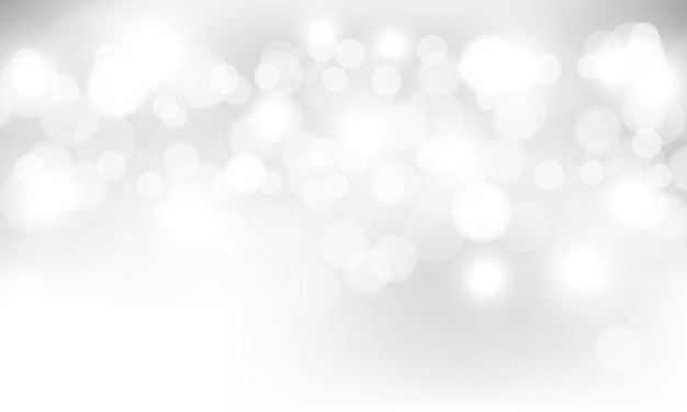 blurred bokeh white background with sparkling
