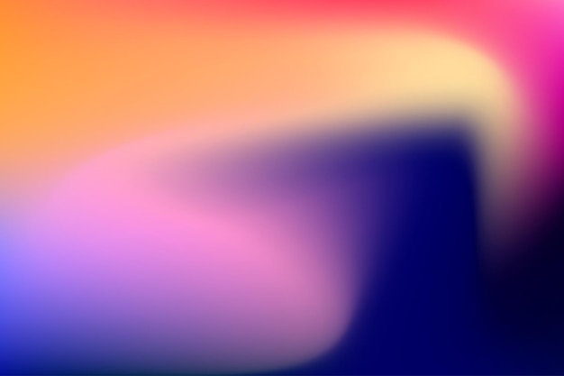 Blurred gradient mesh