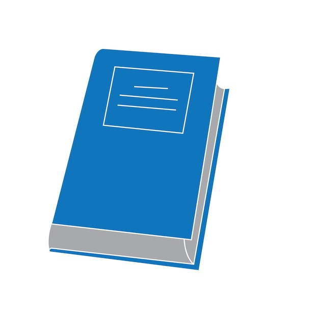 Book icon vector illustration simple design