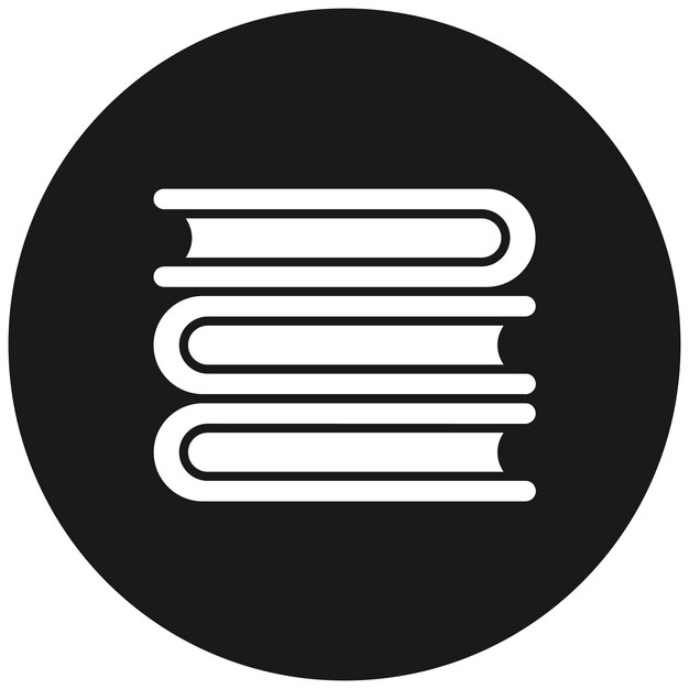 Books vector icon Can be used for Learning iconset