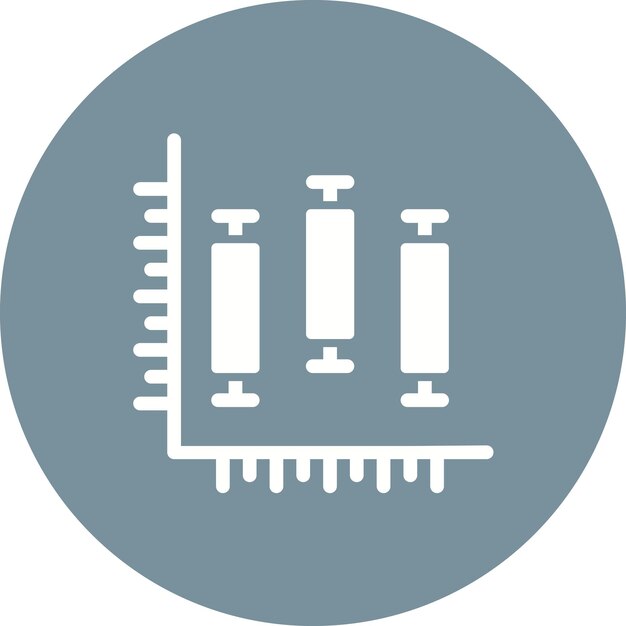 Box And Whisker icon vector image Can be used for Infographic