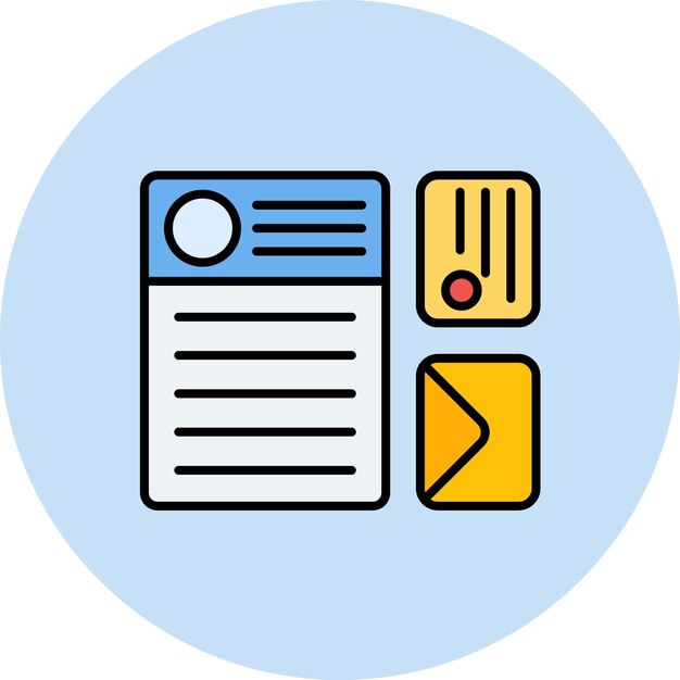 Branding Identity Flat Illustration