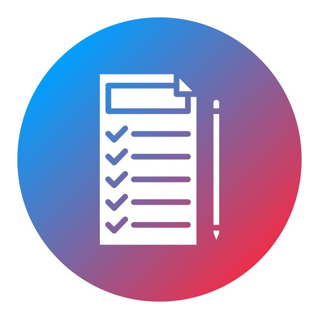 Brief icon vector image Can be used for Video Blog