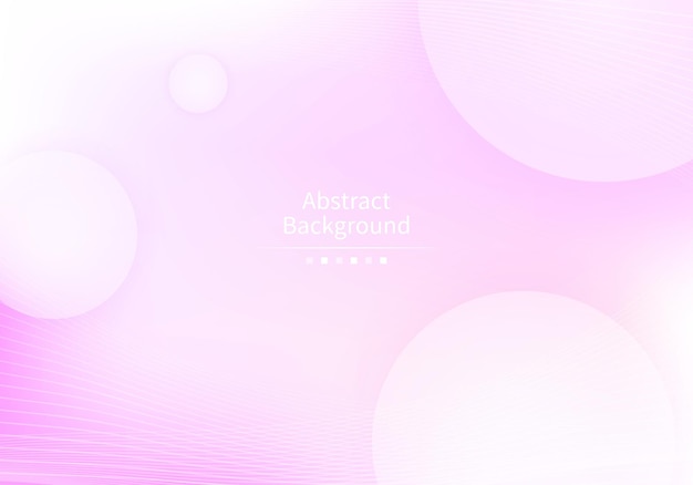 Bright background with a soft pinkishpurple gradient and circular decorations