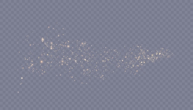 Bright Christmas glitter background Bokeh light effect from an explosion of flickering particles