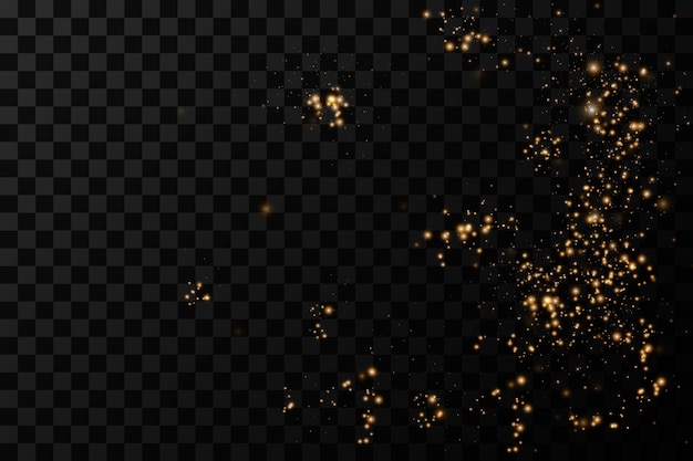 Bright light effect illustration
